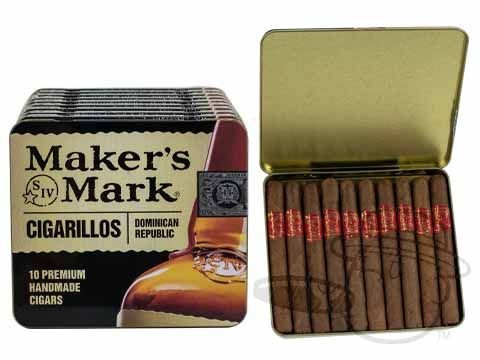 Maker's Mark Tins 4 x 28—Tins: 100 Cigarillo...
