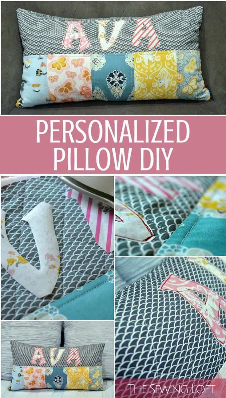 Personalized Pillows are easy to make and the perf...