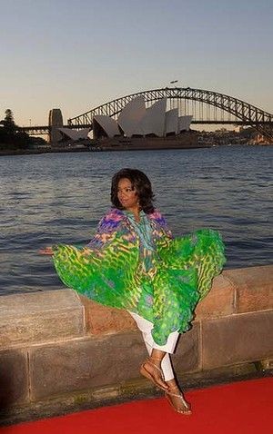 Oprah Winfrey in Australia
