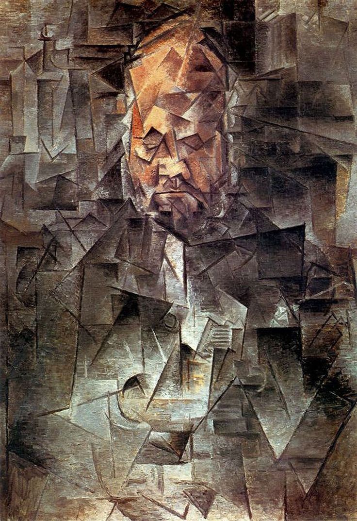 Analytical Cubism, Portrait of Ambroise Vollard. 1...