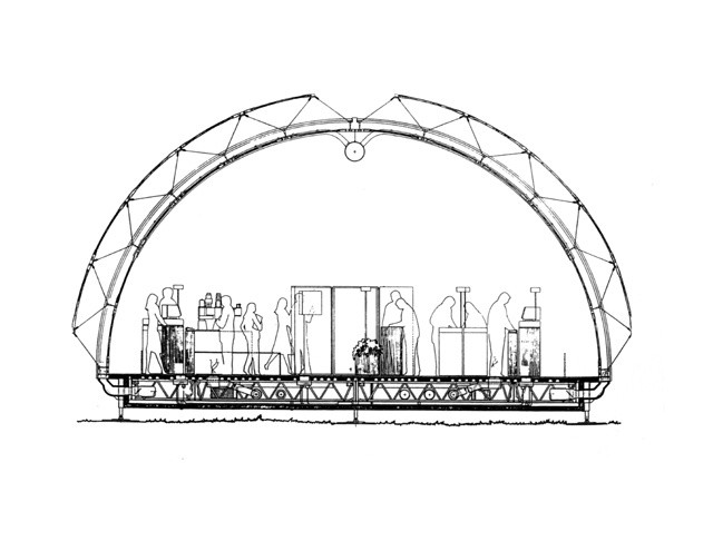 Renzo Piano: IBM travelling Pavilion