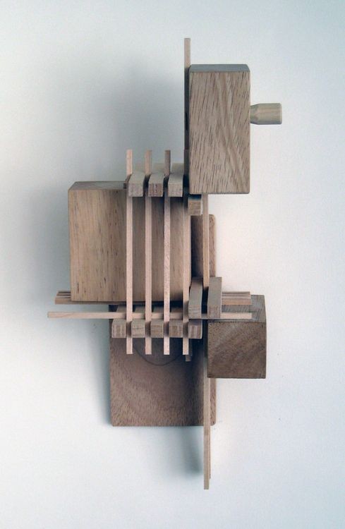ABSTRACT SCULPTURE INSPIRED BY ARCHITECTURAL MODEL...