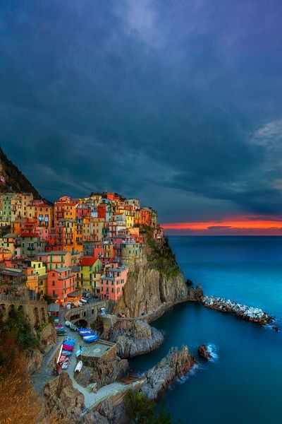Cinque Terre ~ consists of five small villages whi...