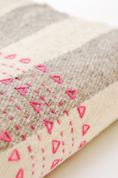 Pink Druzi Wool Blanket