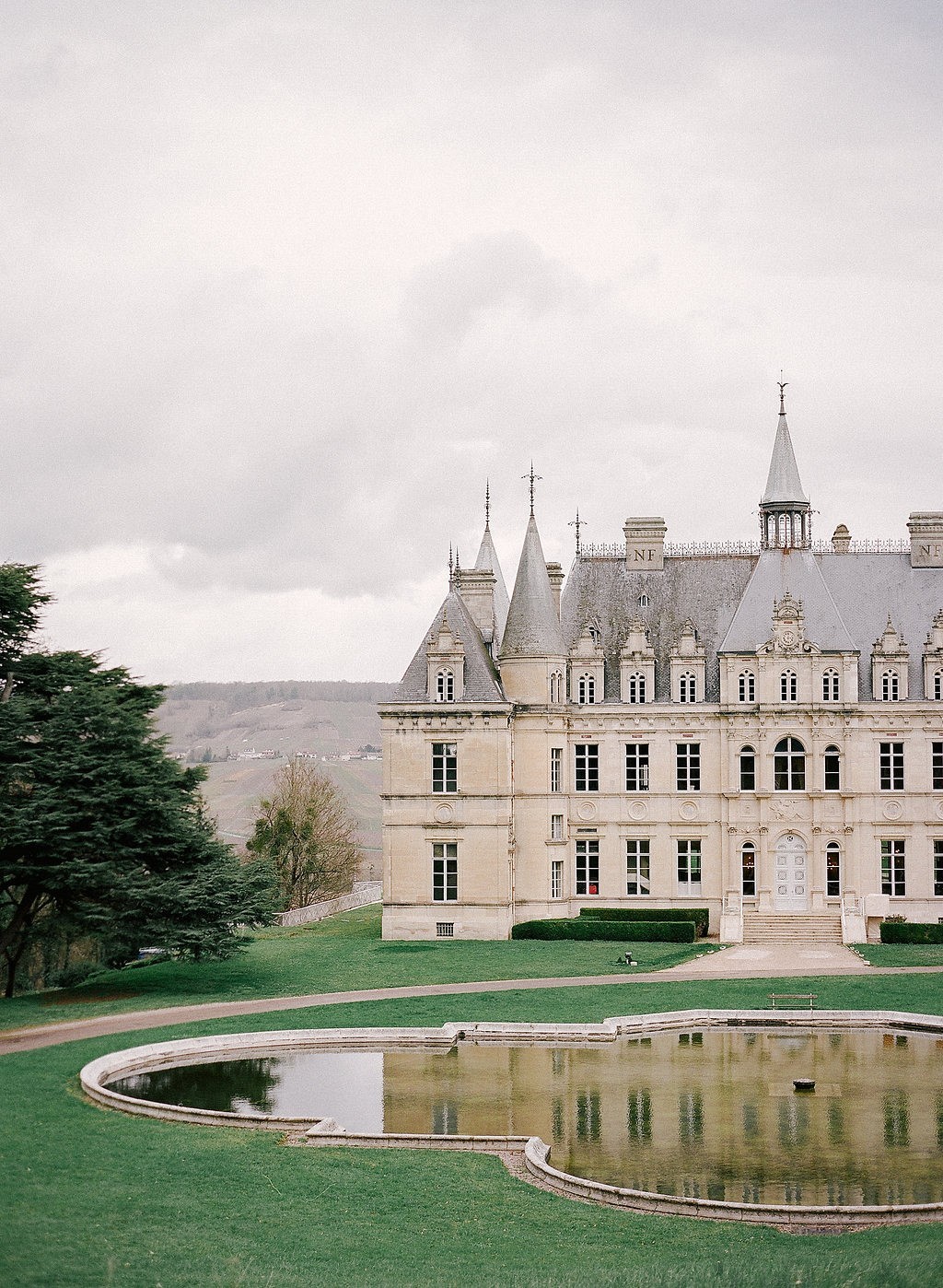 Elegant Wedding at Chateau de Boursault in France...