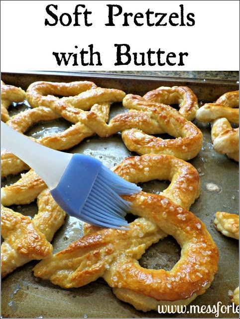 Soft pretzel recipe - the kids will love them fres...