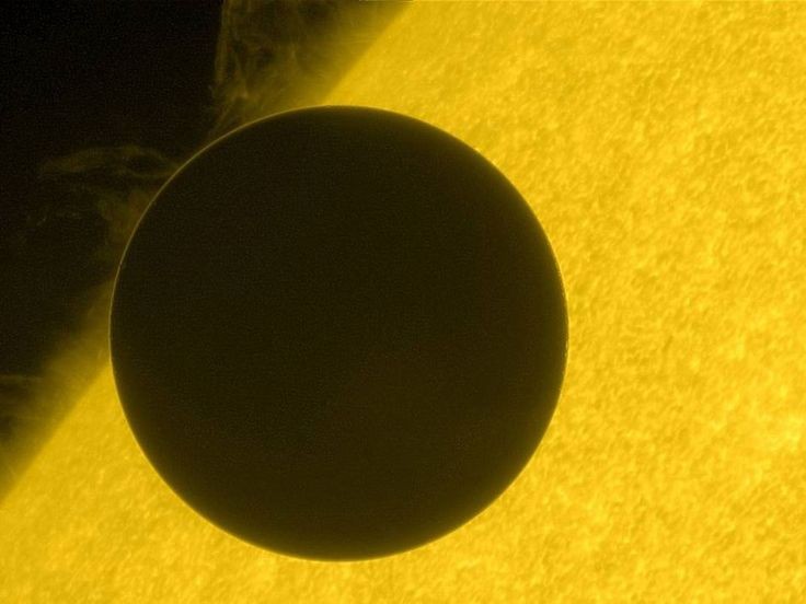 Astronomers Study Atmosphere of Venus through Tran...