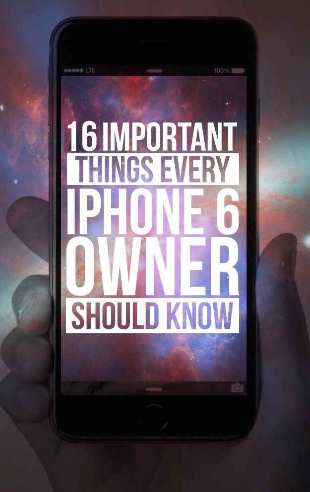 16 Things You Didn't Know Your New iPhone 6 Could...