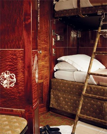 One of the most famous luxury trains, The Orient E...