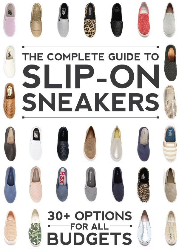 the complete guide to slip-on sneakers -- for all...