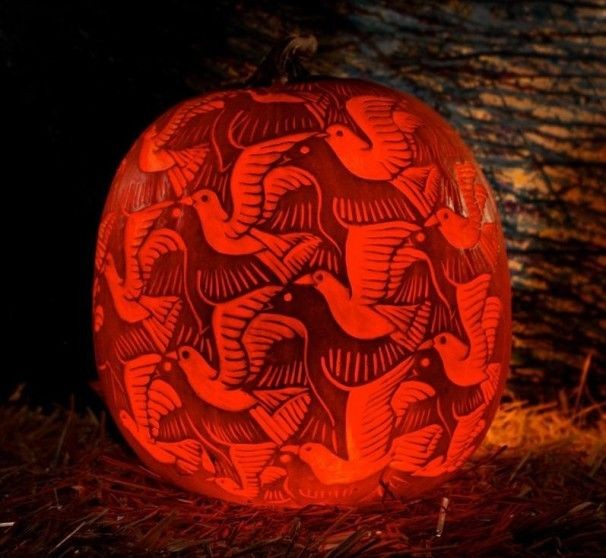 Creative Pumpkin Carvings Inspired by Famous Art -...