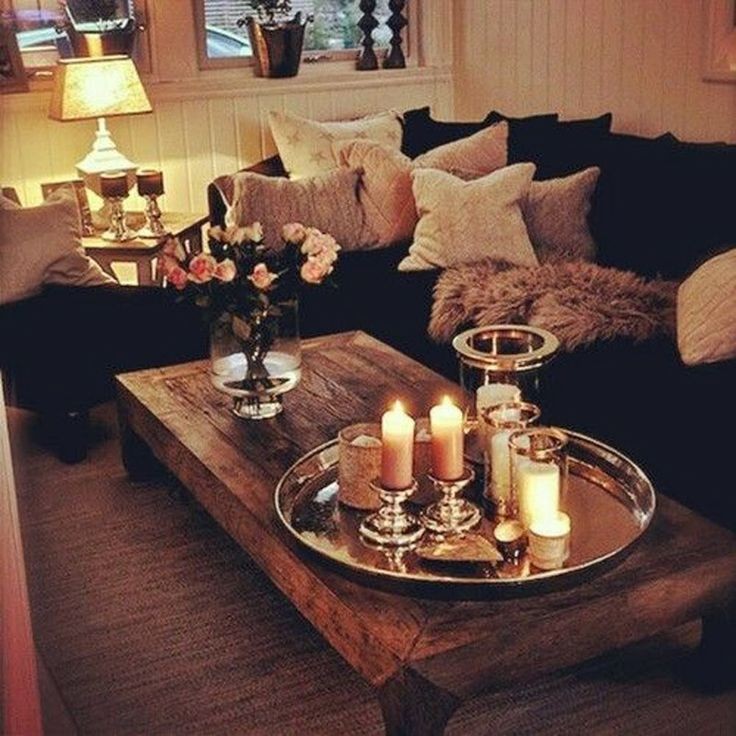 This is how I would like my coffee table to look....