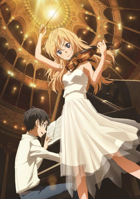 "Your Lie in April" I love anime involving music!...