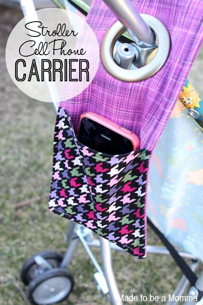Stroller Cell Phone Carrier - would be great in #B...