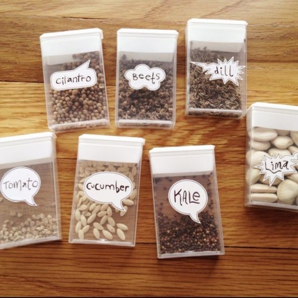 Tic Tac Containers for Seed Saving! So cute! Lots...