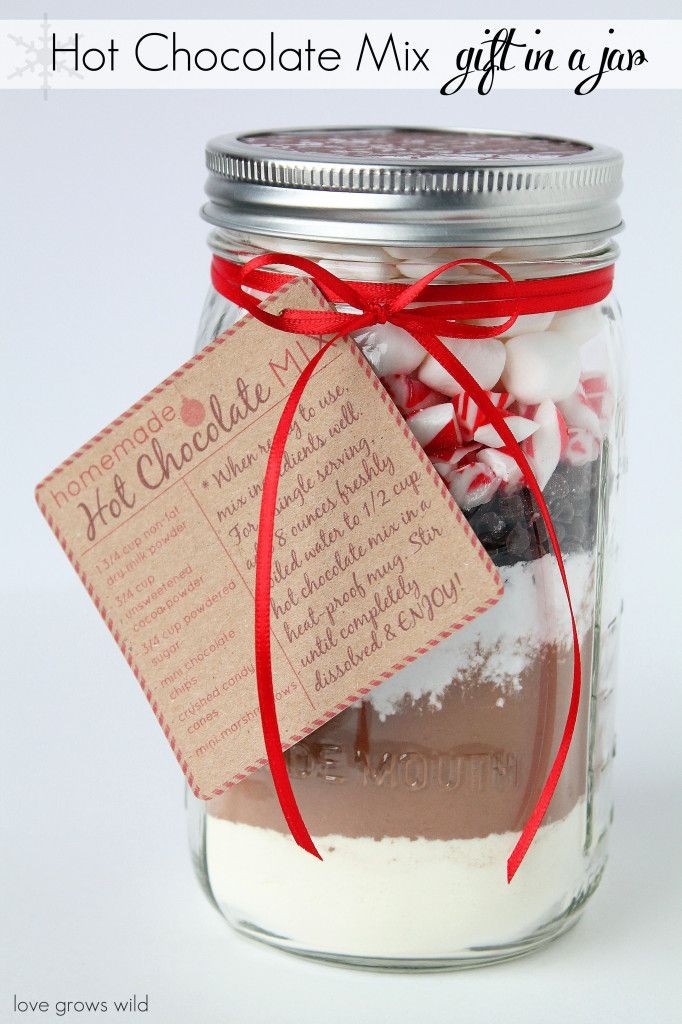 Homemade Hot Chocolate Mix - This recipe makes the...