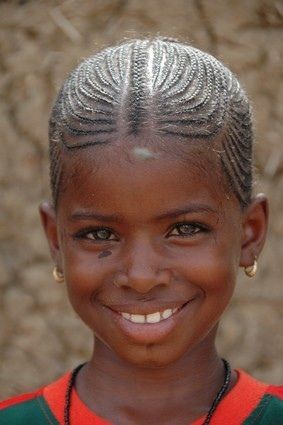 beauty-of-africa:    Fulani girl, these braids tak...
