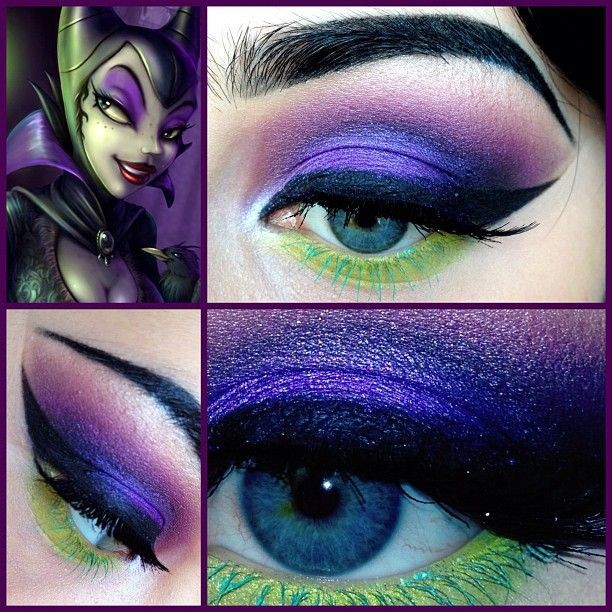 Maleficent make up- this may just need to happen f...