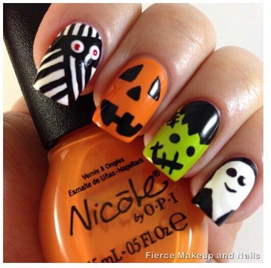 25 Scary Halloween Nail Art Ideas and Designs 2015. | Posted by ...