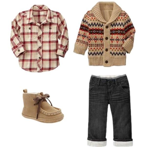 "Fall Infant Boy Browns" by swtginger on Polyvore