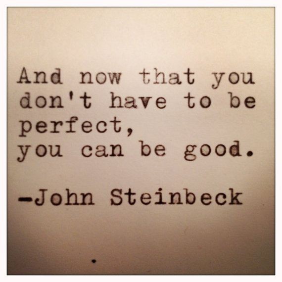 John Steinbeck East of Eden Quote Made on by White...