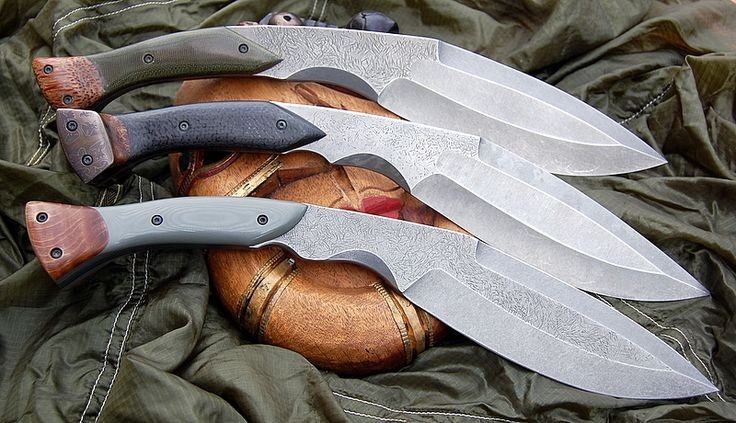 SAR custom Kukri knives designed & created by...