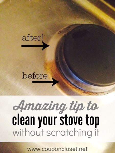 How to Clean Stove Top in under 5 minutes! Yes, re...