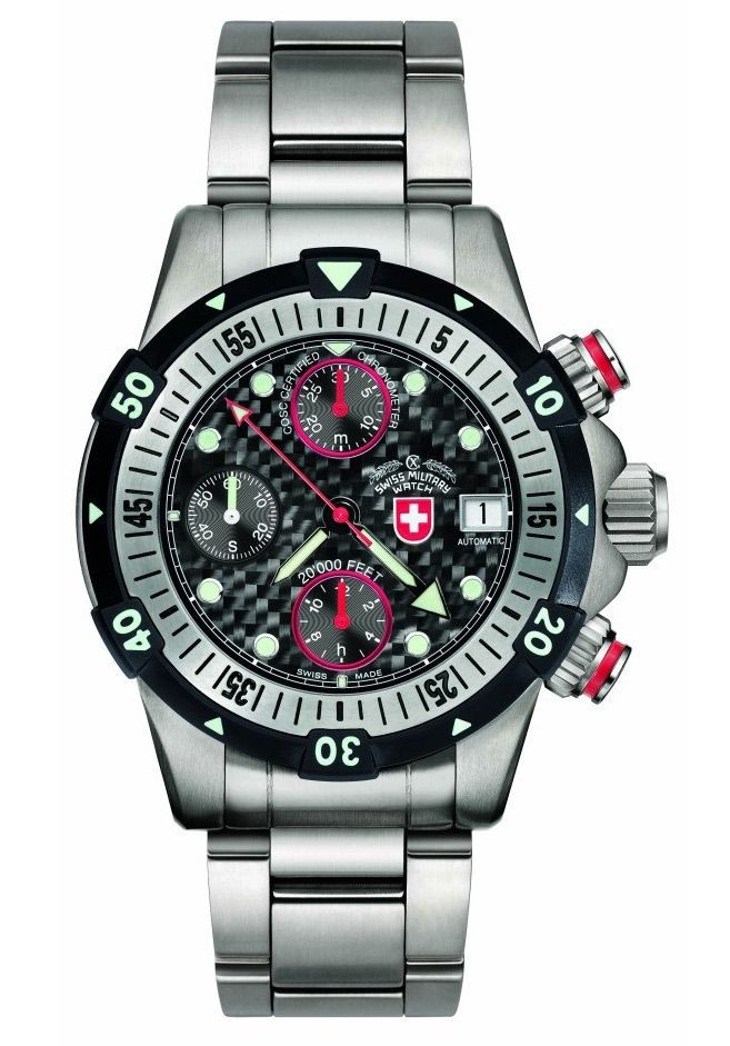 The CX Swiss Military dive watch currently holds t...