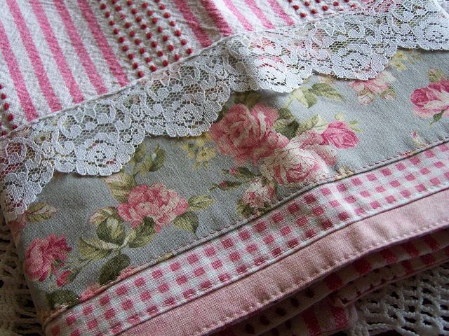 Shabby Chic Victorian Dreams- pink, white and grey...