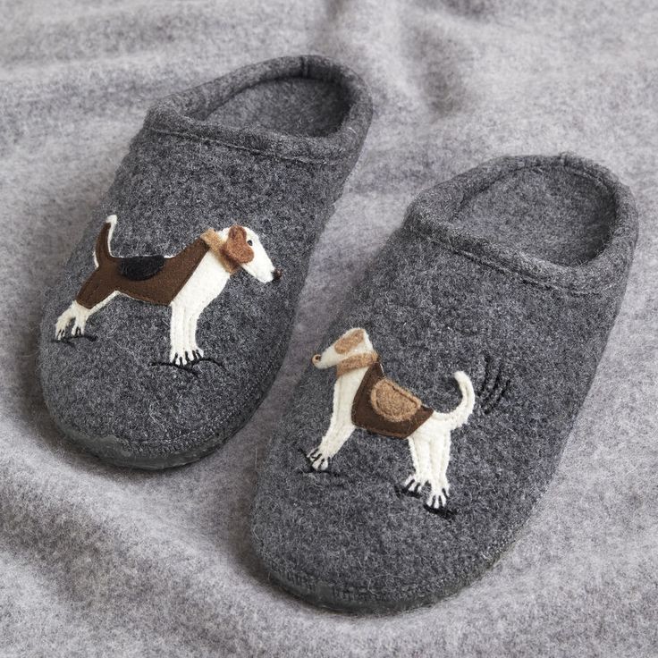 Halley Dog Slippers!