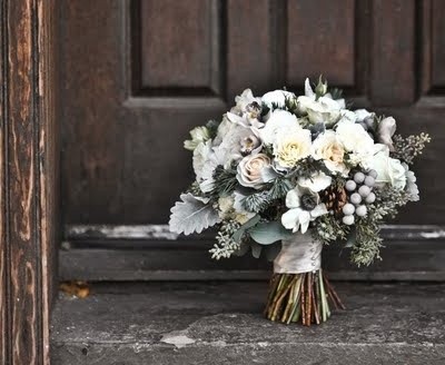#winter wedding bouquet... Wedding ideas for bride...