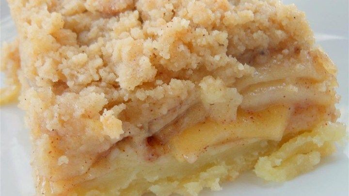 A big ol' apple pie baked in a 10x15 inch pan. Gre...