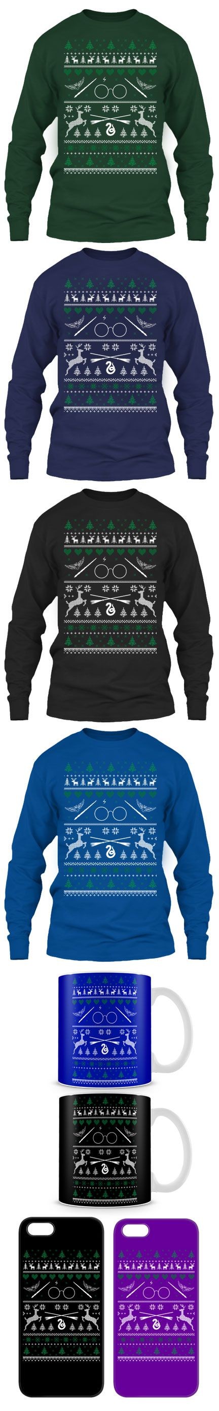 For Harry Potter Fans Ugly Christmas Sweater! Clic...