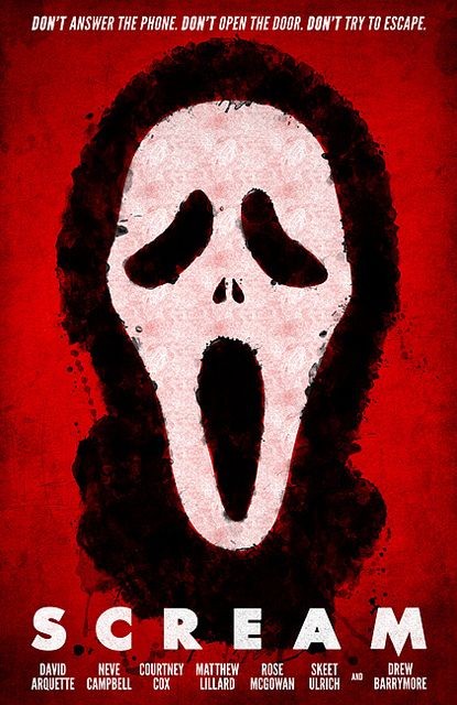 Scream movie poster   #movies  #movieposters    I...