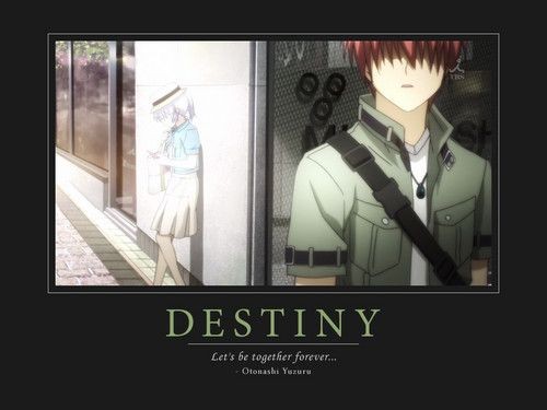 Angel Beats! I was so mad when they ended it like...