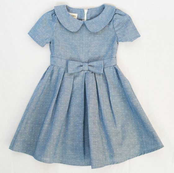 Oliver + S Fairy Tale Dress with pleated skirt and...