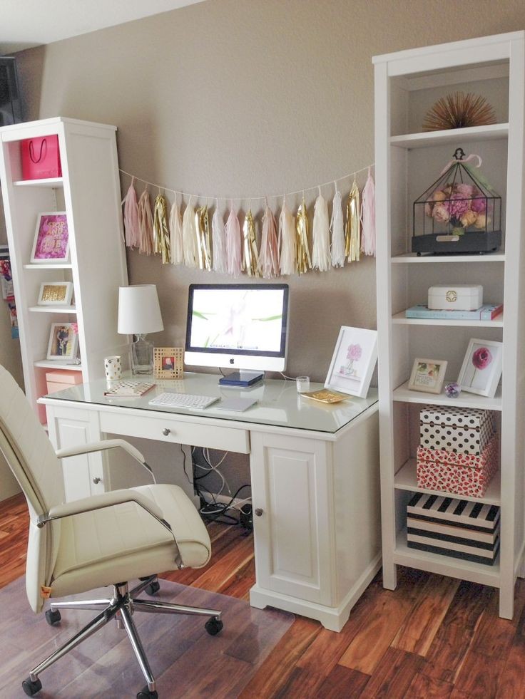 Pretty, organized, creative office are. All Things...