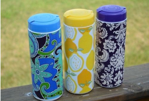 REUSE WIPES CONTAINER - Decorate the outside with...