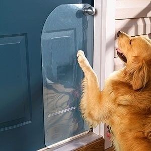 If your dog tends to scratch the door and leave ma...