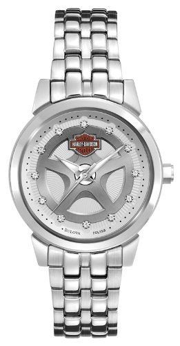 Harley-Davidson® Women's Bracelet Watch. Swar...