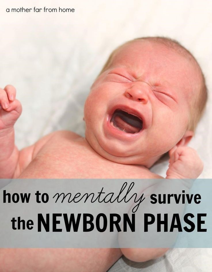 How to mentally survive the newborn phase. Great p...