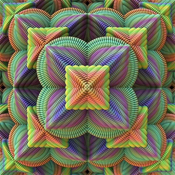 3D fractal image created by Lyle Hatch - for sale...