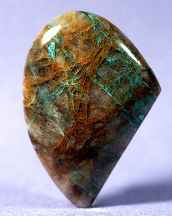 Pegmatite Stone w/Chrysocolla