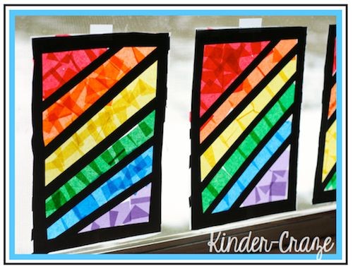 Tissue Paper "Stained Glass" - Search Google for o...