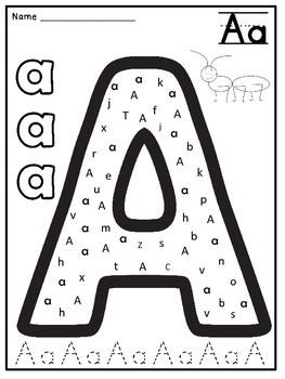 Letters - This product contains worksheets with th...