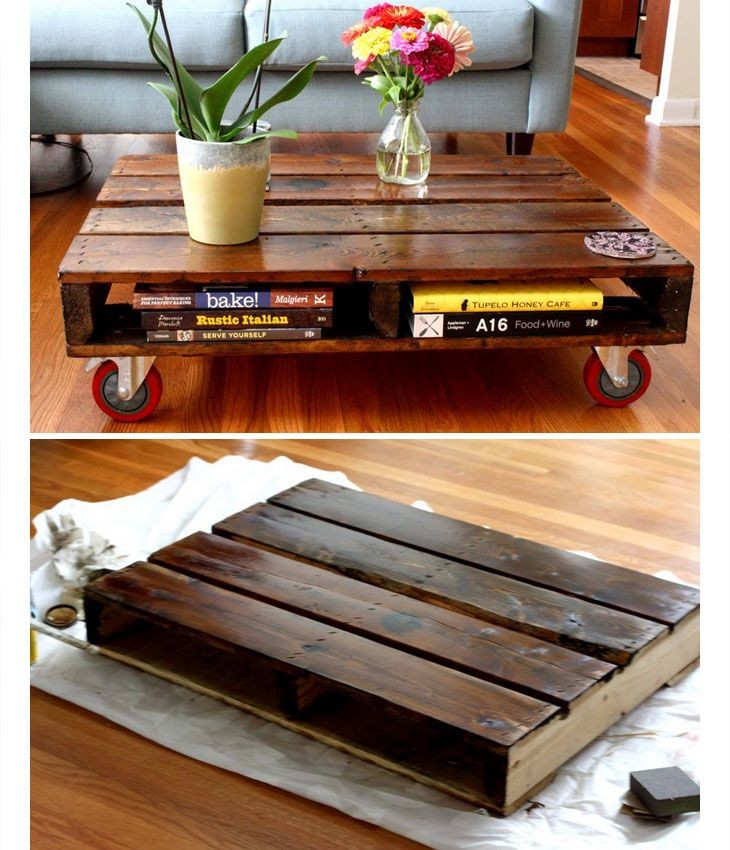 DIY Pallet Coffee Table | DIY Home Decor Ideas on...