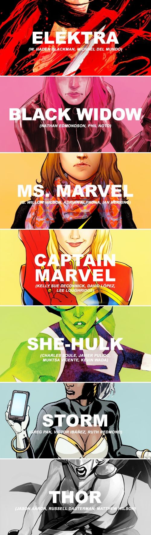 Women of Marvel. (Would've loved to have seen Agen...