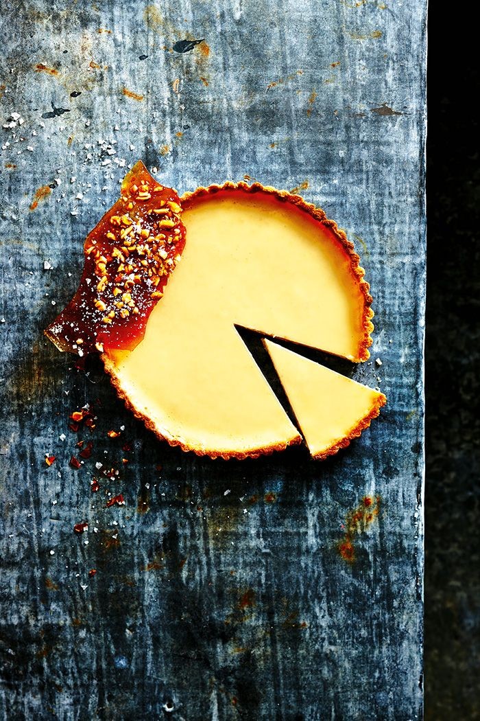 Change up the classic lemon tart recipe with the i...