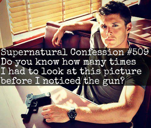 Supernatural Confession---tbh, I didn't notice unt...