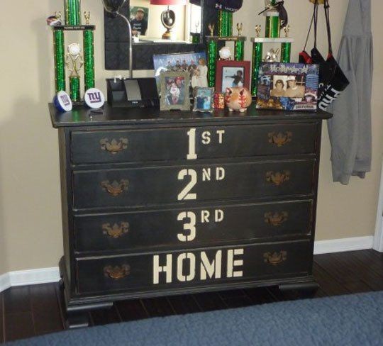 3 Ways to DIY a Baseball Dresser | Apartment Thera...